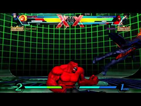 umvc3 a8300154 vs comsmic lord