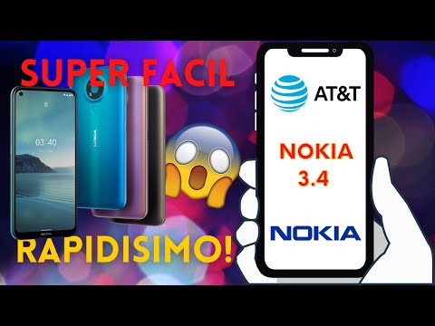Liberacion  NOKIA 3.4 ATT Mexico 2021 🇲🇽 📱 FACIL Y RAPIDO 📱 2021 2022