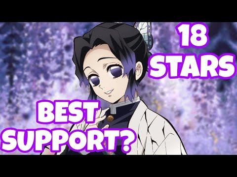 SHINOBU TO 18 STARS! BEST SUPPORT IN GAME? Demon Slayer : Blade of Hashira