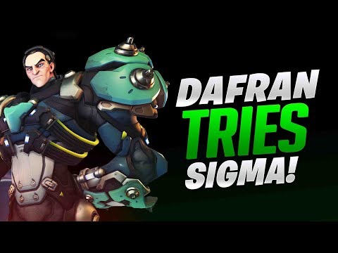 Dafran Tries Sigma For The First Time! - Overwatch