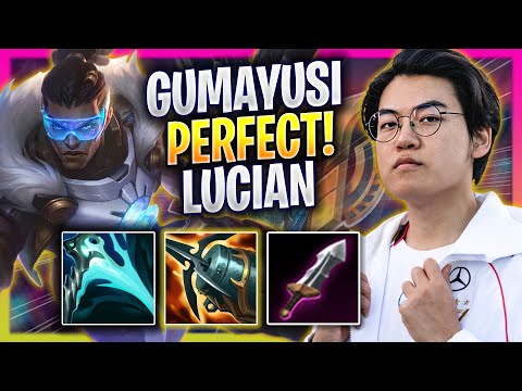 GUMAYUSI PERFECT GAME WITH LUCIAN! - T1 Gumayusi Plays Lucian MID vs Corki! | Season 2024