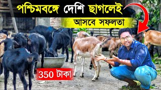 পশ্চিমবঙ্গে কোন ছাগলের খামারে সফল হবেন | black bengal Goat Farm | New Goat farm | Goat Farming