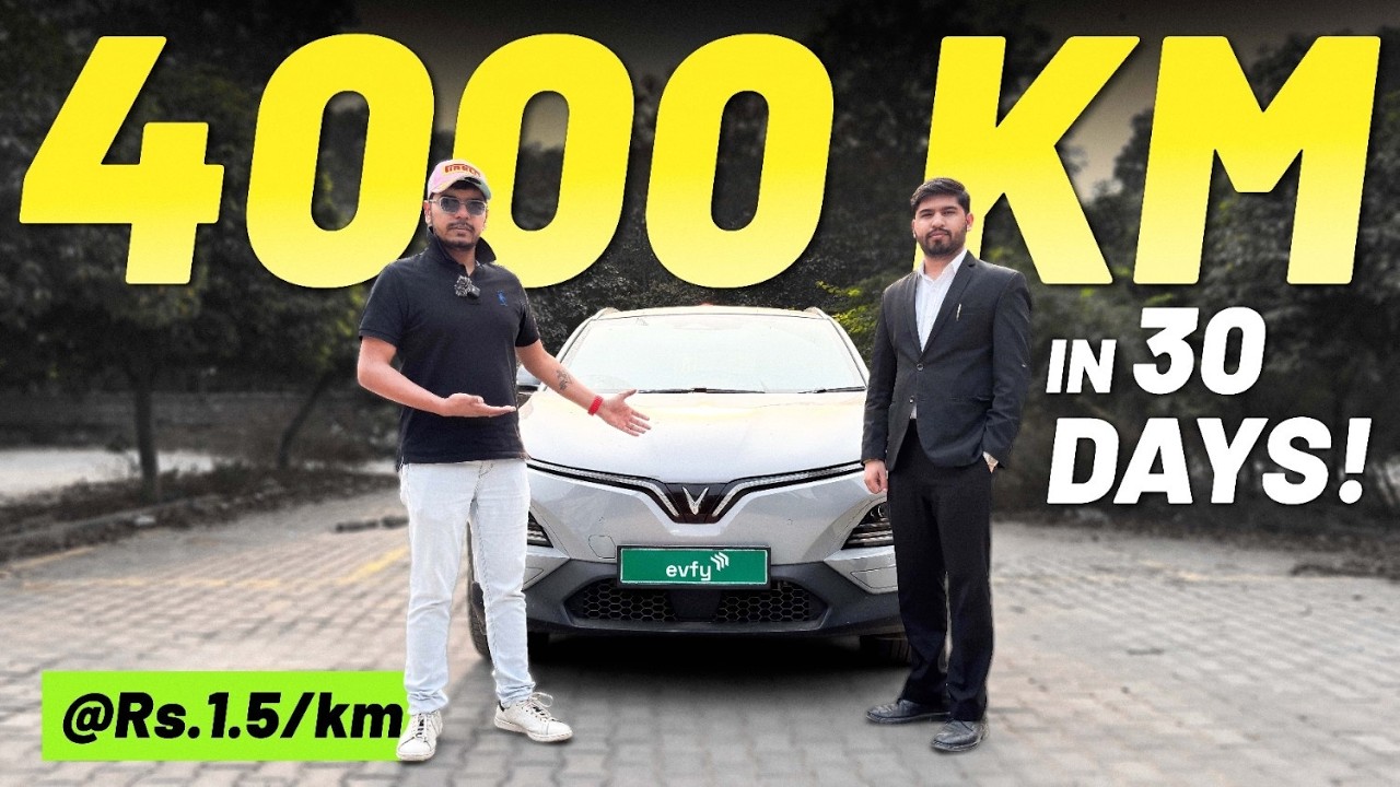 4000 KM in 1 Month! VinFast VF6 Real Owner Review | ₹1.5/km Running Cost 😱