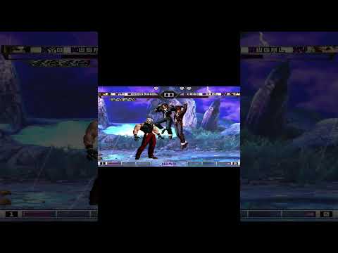 Kyo Kusanagi vs Omega Rugal XV #shorts #kof #rugal