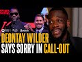 Deontay Wilder APOLOGISES to Zhilei Zhang as he pledges to DESTROY him with KO & bring only pain 😮‍💨
