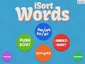 ISort Words