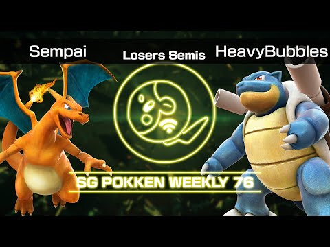 SGPW v. 76 -  Pokkén DX Losers Semis: Sempai (Charizard) vs. HeavyBubbles (Blastoise)