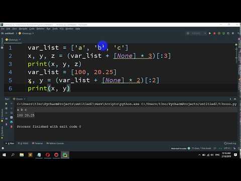 How To Split A Variable Length String Into Variables In Python