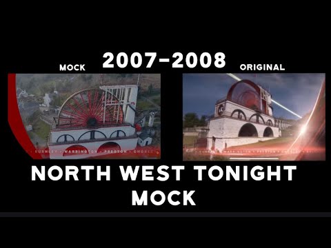 BBC North West Tonight 2007-2008 Mock Titles
