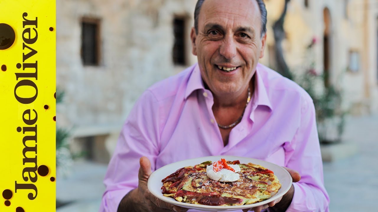 Gennaro’s sweet pepper frittata: Gennaro Contaldo