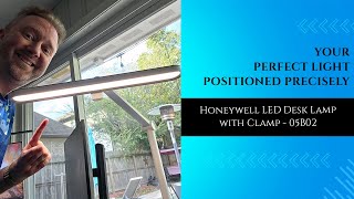 This Honeywell Desk Lamp Surprised Me… Bright, Sleek & Shockingly Useful!