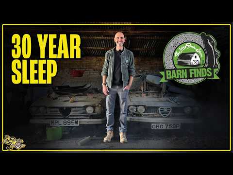 Genuine Barn Find Rare Italian twin cam coupes sitting since '90
