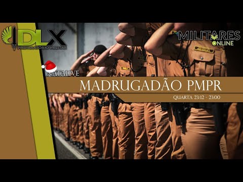 NataLIVE - Madrugadão de Redação e Matemática para PM-PR - Prof. Layana e Henry