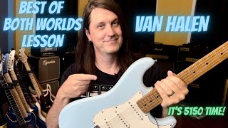 How To Play Best Of Both Worlds By Van Halen - Guitar Lesson
