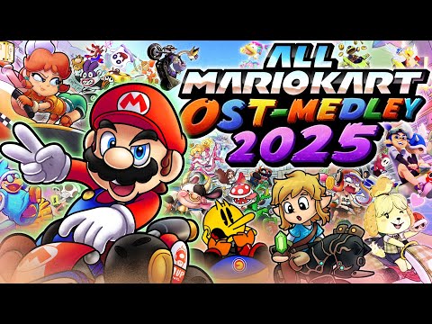 ULTIMATE All Mario Kart OST Medley 2025 (Happy 40th Anniversary SMB.)