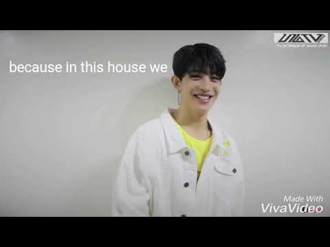 every up10tion mv but there are only jinhoo's parts