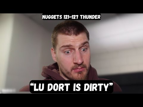 Nikola Jokic GOES OFF on Lu Dort after DIRTY foul - Post Game Interview - Nuggets vs OKC Thunder