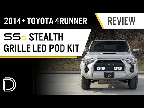 NEW SS5 Stealth Grille Kit for 2014-2023 Toyota 4Runner | Diode Dynamics