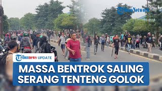 Pemicu Bentrok Antarkelompok di Depok, Massa Saling Serang hingga Blokir Jalan Raya Bogor