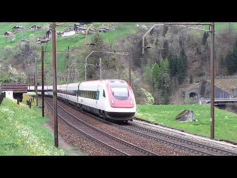 SBB RABDe 500 ICN Basel - Lugano in Intschi