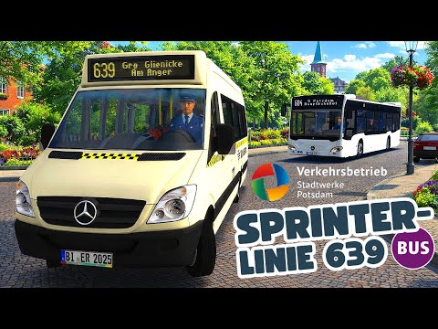 OMSI 2 🚌 - SPRINTER Line 639 🚐 COMPLETE ROUND! 📋 - Let's Play OMSI 2 [#1030]