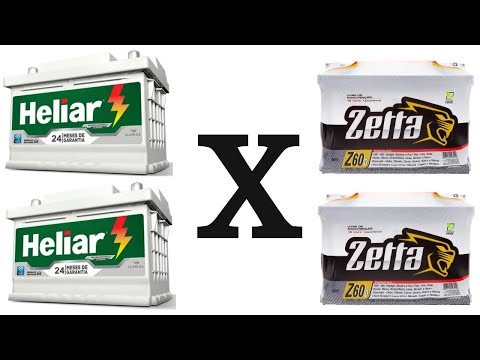 Qual é a melhor bateria para seu carro? (Bateria Heliar x Bateria Zetta)