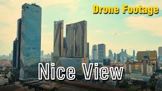 Drone footage, Nice view of Phnom Penh