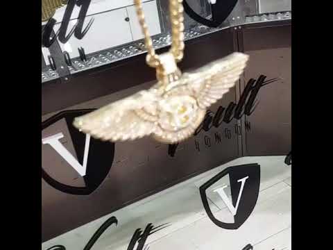 B1 Vuitton - Fully loaded iced out diamond N16 chain