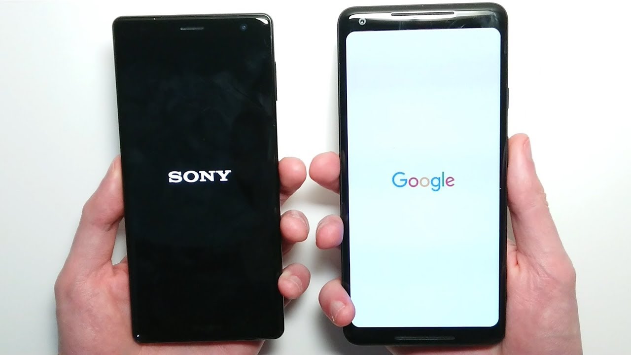 Sony Xperia XZ2 vs Google Pixel 2 XL Speed Test! (Quick Version)