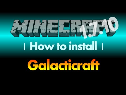 comment installer galacticraft 1.7.10