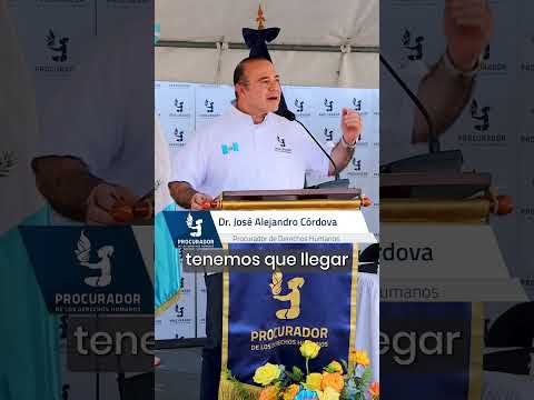 El @PDHgt, Dr Alejandro Córdova Herrera, inaugura una nueva Auxiliatura en Tiquisate, Escuintla.