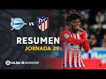 Resumen de Deportivo Alavés vs Atlético de Madrid (0-4)