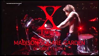 X JAPAN MADISON SQUARE GARDEN 10.11.14