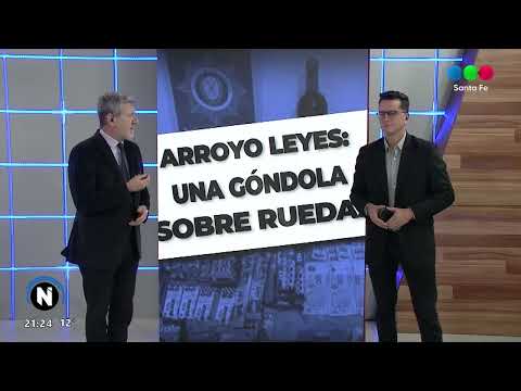 Arroyo Leyes: Una góndola sobre ruedas