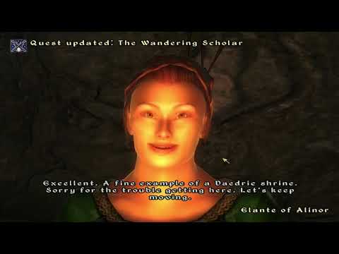Oblivion pt. 39 (No Commentary) "The Wandering Scholar" - Fighters Guild