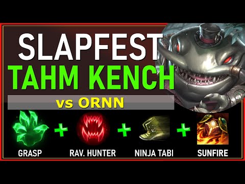 Give Ornn the Tongue and a Good Ramming - TAHM KENCH TOP vs ORNN - S10 League of Legends