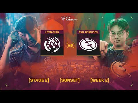 Leviatán vs Evil Geniuses - VCT Americas Stage 2 - W2D4 - Map 2