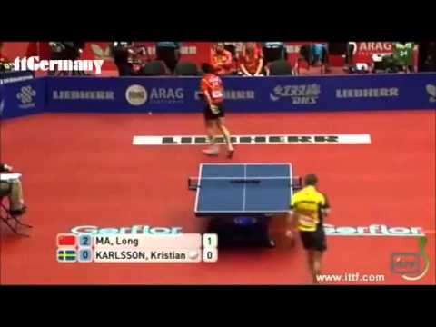 WTTTC 2012  Ma Long Kristian Karlsson