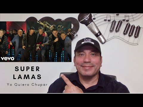 Super Lamas, Banda Los Recoditos   Yo Quiero Chupar reaccion  reaction