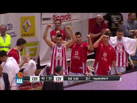 ABA Liga 2016/17 highlights, Finals, Game 3: Cedevita - Crvena zvezda mts (13.4.2017)