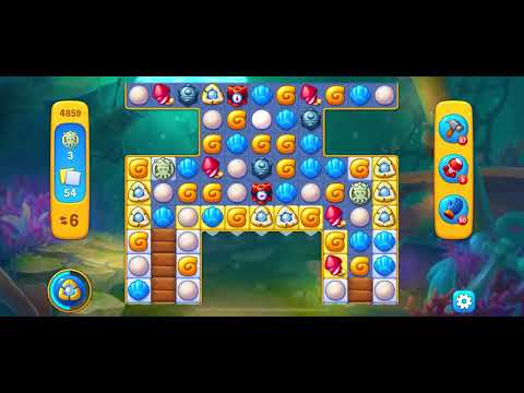 Fishdom level 4859 no boosters フィッシュダム