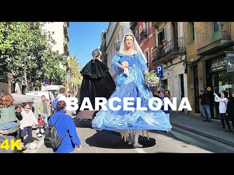 Barcelona Sant Medir | El Pregón de Sant Medir 2023 Spain 4K