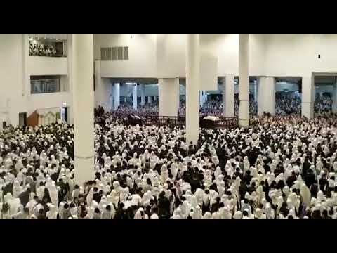 Gerer Rebbe Wishing His Chassidim Good Yom Tov - Motzei Yom Kippur 5783