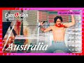 Go Jo Milkshake Man LIVE Australia Second Semi Final Eurovision 2025