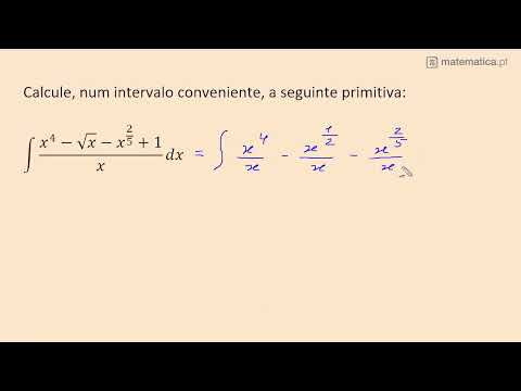 Exemplo de Primitiva Imediata