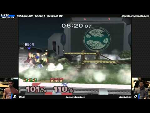 Polybash XIII - Bam vs Diakonos - SSBM