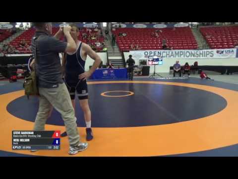 63 RR Rnd 3 - Steve Barkman (Hunterdon Hills WC) vs. Hedj Nelson (Inwtc)