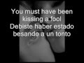 George Michael Kissing a fool Traducido a Español