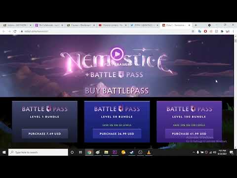 Dota 2 Nemestice Battle Pass Full Preview 2020