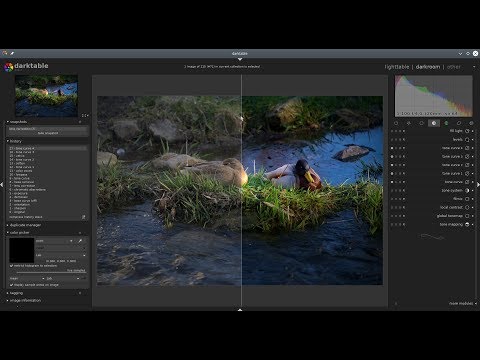 Editing moments with darktable 2.6.1 Episode 10: chill out